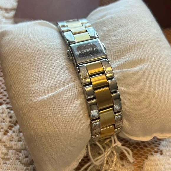 Coach Two-Tone Chronograph Boyfriend Watch - Picture 7 of 11